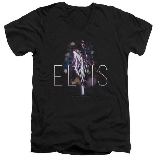 Elvis Presley - Dream State Adult Slim Fit V Neck Cotton