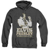 Elvis Presley - Golden Adult Heather Hoodie