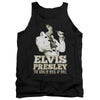 Elvis Presley - Golden Adult Tank Top