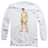 Elvis Presley - Gold Lame Suit Adult Long Sleeve