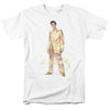 Elvis Presley - Gold Lame Suit Adult Regular Fit Short Sleeve