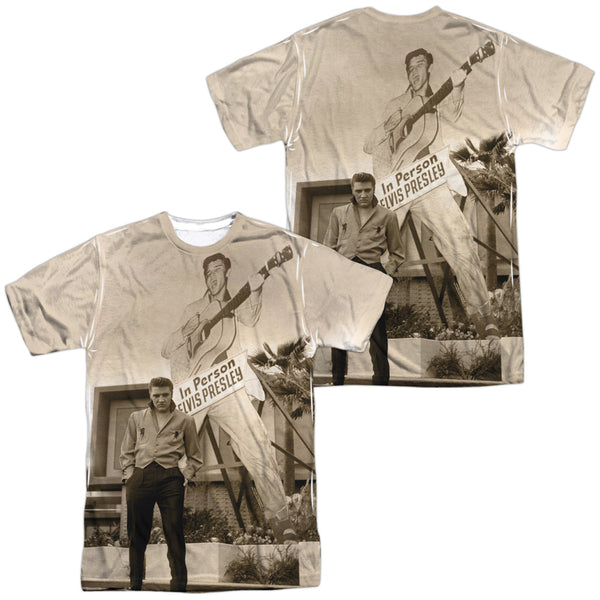 Elvis Presley - Larger Than Life Adult Regular Fit Short Sleeve 100% Poly