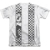 Elvis Presley - Checkered Bowling Shirt Adult Regular Fit Short Sleeve 65 - 35 Poly - Cotton