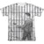 Elvis Presley - Whole Cell Block Adult Regular Fit Short Sleeve 65 - 35 Poly - Cotton