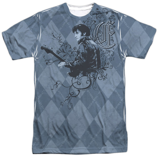 Elvis Presley - Elvigyle Adult Regular Fit Short Sleeve 100% Poly