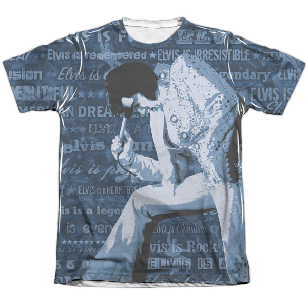 Elvis Presley - Is Everything Adult Regular Fit Short Sleeve 65 - 35 Poly - Cotton
