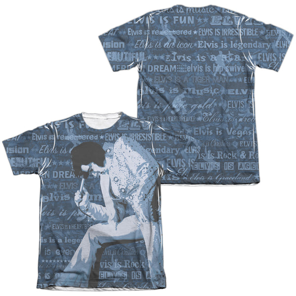 Elvis Presley - Is Everything Adult Regular Fit Short Sleeve 65 - 35 Poly - Cotton