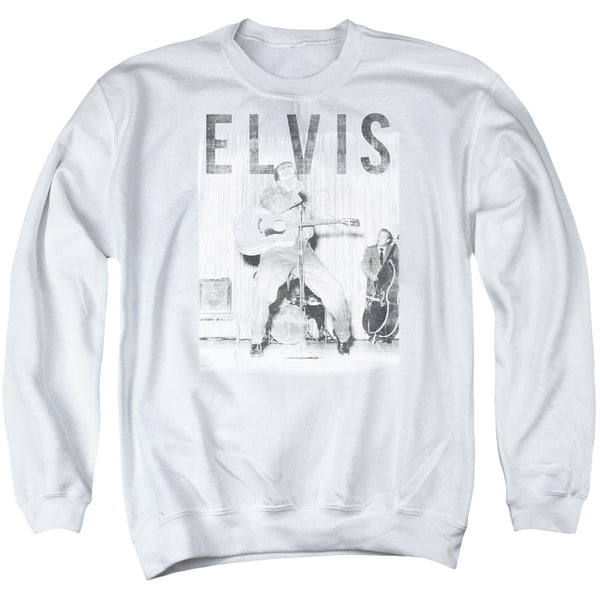 Elvis Presley - With The Band Adult Crewneck Sweatshirt