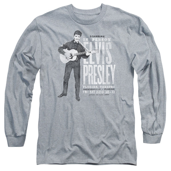 Elvis Presley - In Person Adult Long Sleeve