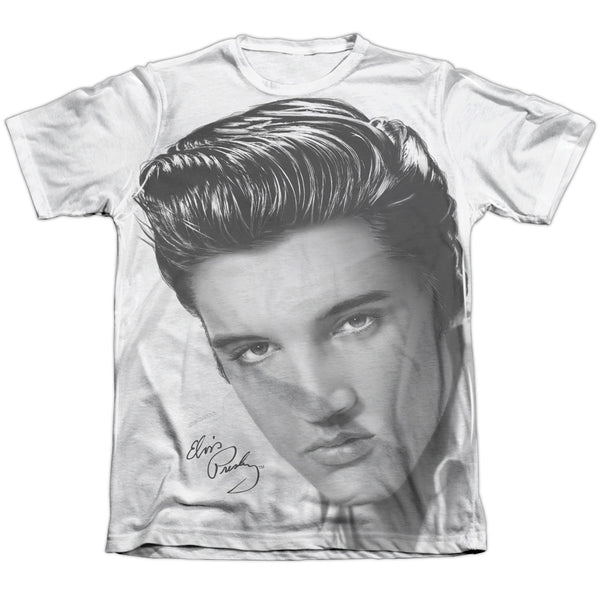 Elvis Presley - Stare 2 Adult Regular Fit Short Sleeve 65 - 35 Poly - Cotton