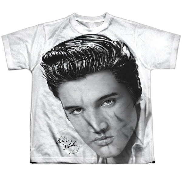 Elvis Presley - Stare 2 Youth Short Sleeve 100% Poly