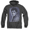 Elvis Presley - Overlay Adult Heather Hoodie