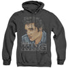 Elvis Presley - Graphic King Adult Heather Hoodie