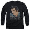 Elvis Presley - Graphic King Adult Long Sleeve