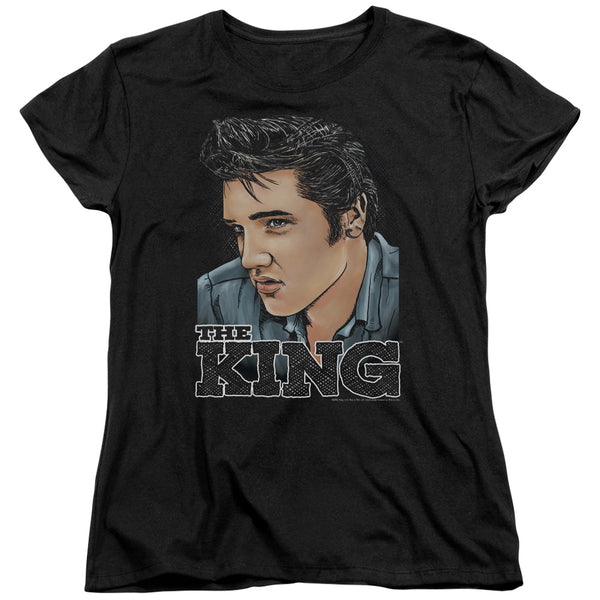 Elvis Presley - Graphic King Women's Short Sleeve