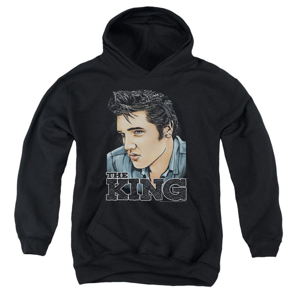 Elvis Presley - Graphic King Youth Hooded Sweatshirt