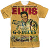 Elvis Presley - Gi Blues Adult Regular Fit Short Sleeve 100% Poly