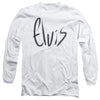 Elvis Presley - Sketchy Name Adult Long Sleeve