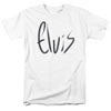 Elvis Presley - Sketchy Name Adult Regular Fit Short Sleeve