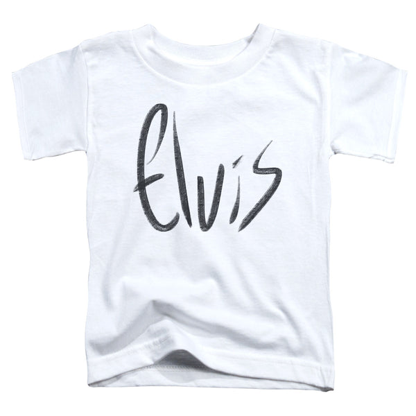 Elvis Presley - Sketchy Name Toddler Short Sleeve