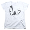 Elvis Presley - Sketchy Name Women's Short Sleeve