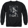 Elvis Presley - Rock And Roll Adult Crewneck Sweatshirt