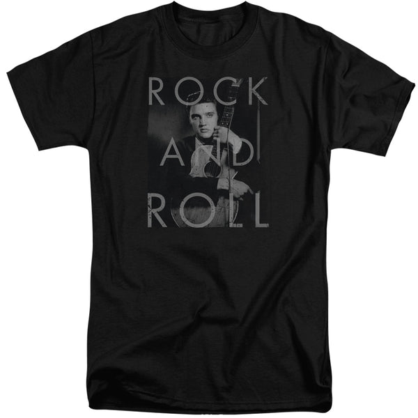 Elvis Presley - Rock And Roll Adult Tall Fit Short Sleeve
