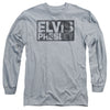 Elvis Presley - Block Letters Adult Long Sleeve