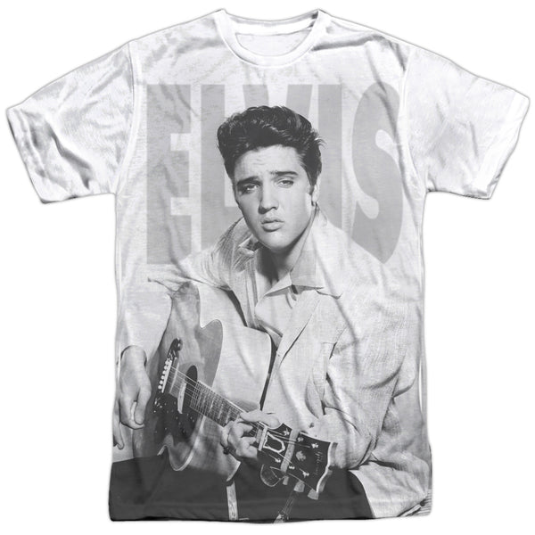 Elvis Presley - Play Me A Song Adult Regular Fit Short Sleeve 100% Poly