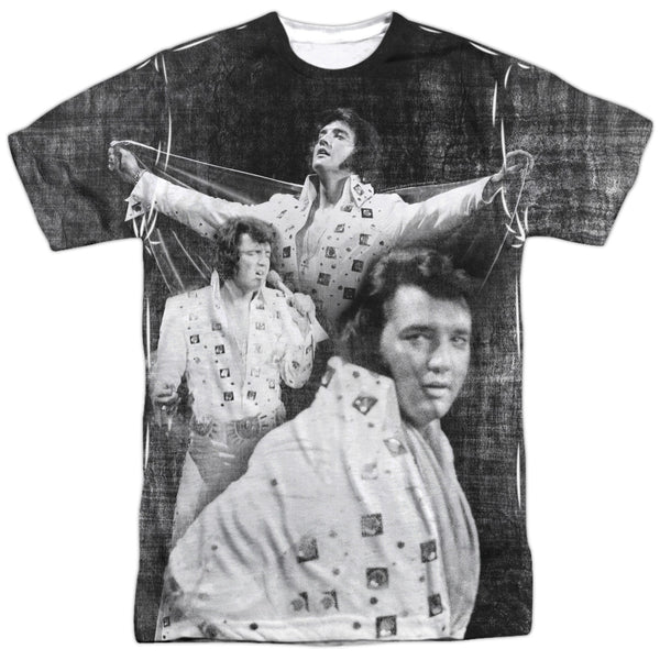 Elvis Presley - Legendary Performance Adult Regular Fit Short Sleeve 100% Poly