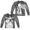 Elvis Presley - Legendary Performance (Front - Back Print) L - S Adult Poly Crew