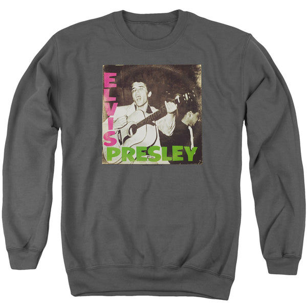 Elvis Presley - First Lp Adult Crewneck Sweatshirt