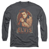 Elvis Presley - Stripes Adult Long Sleeve