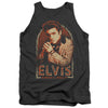 Elvis Presley - Stripes Adult Tank Top