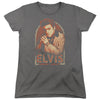 Elvis Presley - Stripes Women's Short Sleeve