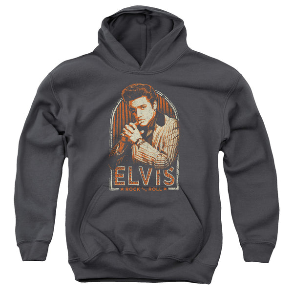 Elvis Presley - Stripes Youth Hooded Sweatshirt