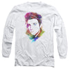 Elvis Presley - Watercolor King Adult Long Sleeve