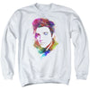 Elvis Presley - Watercolor King Adult Crewneck Sweatshirt