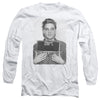 Elvis Presley - Army Mug Shot Adult Long Sleeve