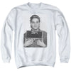 Elvis Presley - Army Mug Shot Adult Crewneck Sweatshirt