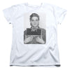 Elvis Presley - Army Mug Shot Women's Short Sleeve