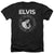 Elvis Presley - Rock King Adult Regular Fit Heather Short Sleeve