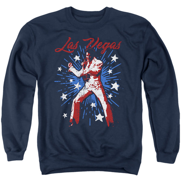 Elvis Presley - Vegas Superstar Adult Crewneck Sweatshirt