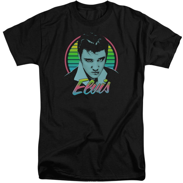 Elvis Presley - Neon King Adult Tall Fit Short Sleeve