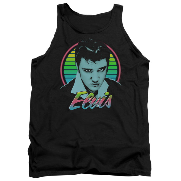 Elvis Presley - Neon King Adult Tank Top