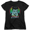 Elvis Presley - Neon King Women's Short Sleeve