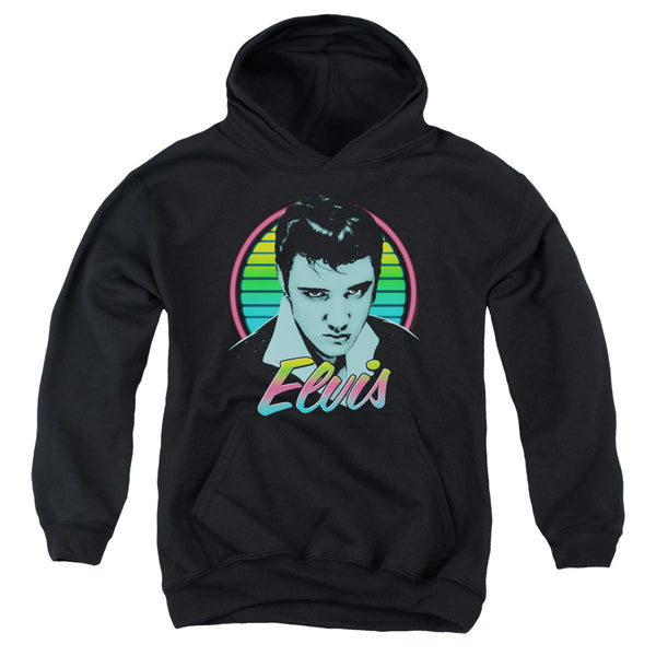 Elvis Presley - Neon King Youth Hooded Sweatshirt