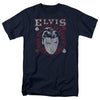 Elvis Presley - Hail The King Adult Regular Fit Short Sleeve