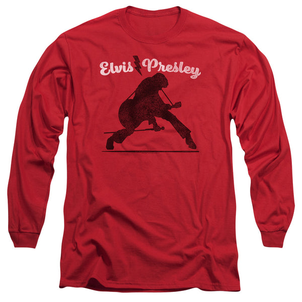 Elvis Presley - Overprint Adult Long Sleeve