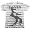 Elvis Presley - Rocking The Jail 2 Adult Regular Fit Short Sleeve 65 - 35 Poly - Cotton